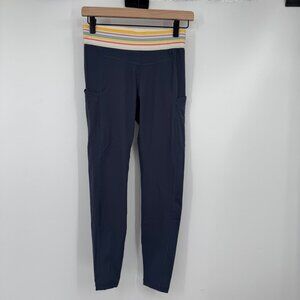 Megan Legging by Marine Layer navy woman’s size medium side pockets